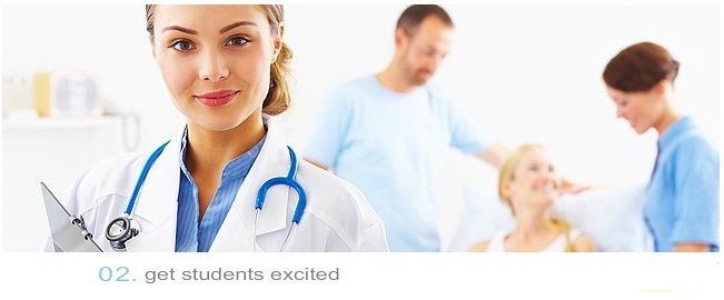 get medical students excited