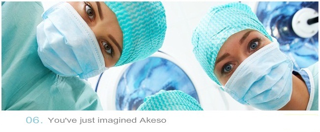 you've just imagined Akeso - interactive medical training software